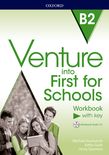 VENTURE INTO FIRST FOR SCHOOLS WORKBOOK WITH KEY (+ AUDIO CD)