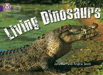 COLLINS BIG CAT : LIVING DINOSAURS BAND 08/PURPLE PB