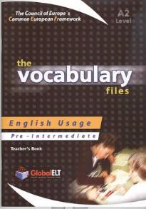 VOCABULARY FILES A2 TEACHER'S BOOK 