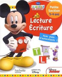 LA MAISON DE MICKEY LECTURE ECRITURE PETITE SECTION