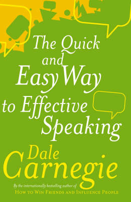 THE QUICK AND EASY WAY TO EFFECTIVE SPEAKING  Paperback