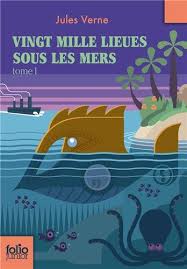 FOLIO JUNIOR : VINGT MILLE LIEUES SOUS LES MERS, TOME 1