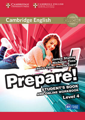 PREPARE! 4 STUDENT'S BOOK (+ ONLINE WORKBOOK)