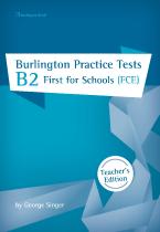 BURLINGTON PRACT. TESTS B2 FIRST FOR SCHOOLS TEACHER'S BOOK 