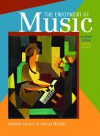 THE ENJOYMENT OF MUSIC : AN INTRODUCTION TO PERSPECTIVE LISTENING (SHORT EDITION) Paperback