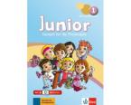 JUNIOR 1 KURSBUCH & ARBEITSBUCH (+Audios online + KLETT BOOK-APP)