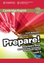 PREPARE! 5 TEACHER'S BOOK  (+ DVD & TEACHER'S BOOK  ONLINE RESOURCES)