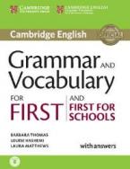 CAMBRIDGE GRAMMAR & VOCABULARY FOR FIRST + FIRST FOR SCHOOLS STUDENT'S BOOK ( + ON LINE AUDIO) W/A