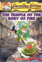 GERONIMO STILTON : THE TEMPLE OF THE RUBY OF FIRE Paperback A FORMAT