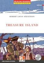 Red Series TREASURE ISLAND - READER + AUDIO CD + E-ZONE NEW EDITION (RED SERIES 3)