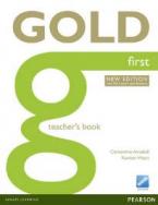 GOLD FIRST TEACHER'S BOOK  BOOK & ONLINE RESOURCES 2ND ED