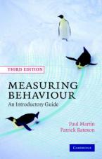 MEASURING BEHAVIOUR 3RD ED