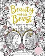 THE BEAUTY AND THE BEAST COLOURING BOOK  Paperback