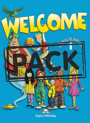 WELCOME 1 STUDENT'S BOOK PACK (+ ALPHABET + DVD)