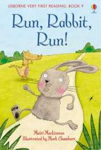 USBORNE VERY FIRST READING 9: RUN, RABBIT, RUN! HC