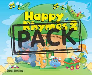HAPPY RHYMES 2 STUDENT'S BOOK PACK (+ CD + DVD)
