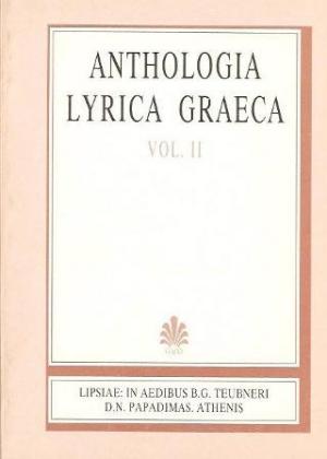 Anthologia lyrica graeca