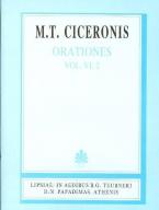 M. T. Ciceronis orationes