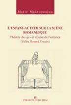 L’ enfant: Acteur sur la scene romanesque