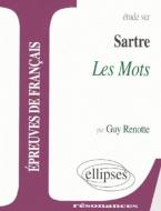 ETUDE SUR LES MOTS SARTRE  POCHE