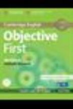 OBJECTIVE FIRST WORKBOOK (+ AUDIO CD) 4TH ED