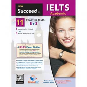 NEW SUCCEED IN IELTS ACADEMIC 11(8+3) PRACTICE TESTS TCHRS
