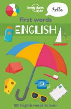 LONELY PLANET KIDS : FIRST WORDS- ENGLISH  Paperback