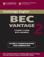 CAMBRIDGE BEC VANTAGE 2 STUDENT'S BOOK W/A