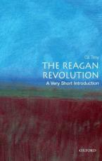 VERY SHORT INTRODUCTIONS : THE REAGAN REVOLUTION Paperback A FORMAT