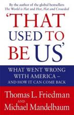 THAT USED TO BE US: WHAT WENT WRONG WITH AMERICA & HOW IT CAN COME BACK Paperback C FORMAT