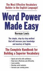 WORD POWER MADE EASY : THE COMPLETE HANDBOOK FOR BUILDING A SUPERIOR VOCABULARY Paperback