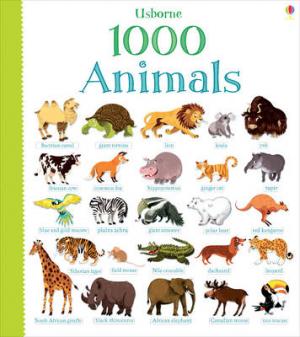 USBORNE : 1000 ANIMALS HC