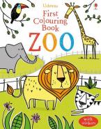 USBORNE : FIRST COLOURING BOOK ZOO Paperback