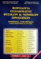 Φορολογία εισοδήματος φυσικών και νομικών προσώπων