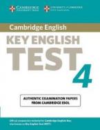 CAMBRIDGE KEY ENGLISH TEST 4 STUDENT'S BOOK 2ND ED