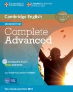 COMPLETE ADVANCED STUDENT'S BOOK W/A (+ CD-ROM) 2ND ED