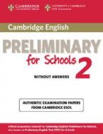 CAMBRIDGE PRELIMINARY ENGLISH TEST FOR SCHOOLS 2 STUDENT'S BOOK