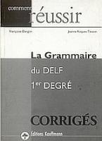 La grammaire du DELF 1er degré