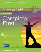 COMPLETE FIRST STUDENT'S BOOK WO/A (+ CD-ROM) 2ND ED