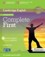 COMPLETE FIRST STUDENT'S BOOK WO/A (+ CD-ROM +TESTBANK) 2ND ED