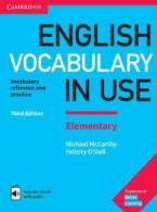 ENGLISH VOCABULARY IN USE ELEMENTARY STUDENT'S BOOK W/A (+ ENHANCED E-BOOK) 3RD ED
