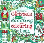 USBORNE : CHRISTMAS DOODLING AND COLOURING BOOK Paperback