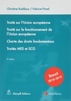 TRAITE SUR L UNION EUROPEENNE - TRAITE SUR LE FONCTIONNEMENT DE L UNION EUROPEENNE CHARTES DES DRO