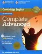 COMPLETE ADVANCED STUDENT'S BOOK W/A (+ CD (2) + CD-ROM) 2ND ED