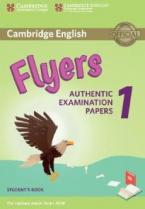 CAMBRIDGE YOUNG LEARNERS ENGLISH TESTS FLYERS 1 STUDENT'S BOOK (FOR REVISED EXAM FROM 2018) N/E