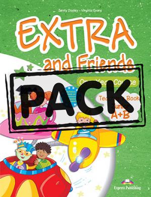 EXTRA & FRIENDS JUNIOR A & B TEACHER'S BOOK  PACK (+ POSTERS)