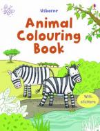 ANIMAL COLOURING BOOK (+ STICKERS) Paperback C FORMAT