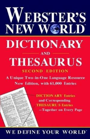 WEBSTER'S DICTIONARY & THESAURUS 2ND ED