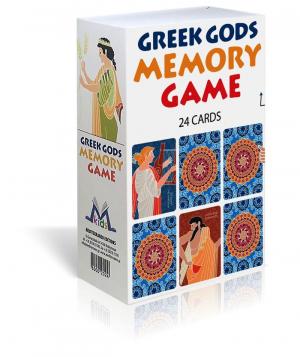 GREEK GODS MEMORY GAME 24 CARDS