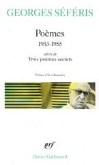 POEMES / TROIS POEMES SECRETS  POCHE